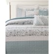Madison Park Dawn 6-Piece Cotton Percale Printed Coverlet Set in Blue