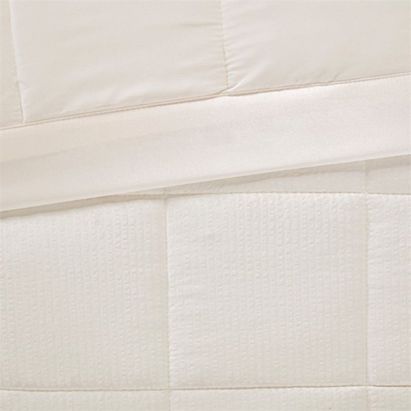 Madison Park Polyester Premium Hypoallergenic Down Alternative Blanket in Ivory