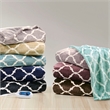 Beautyrest Contemporary Polyester Knitted Microlight Heated Throw in Gray