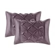 Madison Park Essentials Joella 24-Piece Polyester Comforter Set in Purple