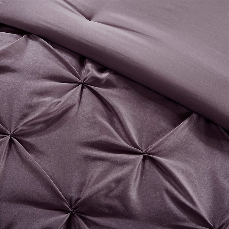 Madison Park Essentials Joella 24-Piece Polyester Comforter Set in Purple