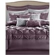 Madison Park Essentials Joella 24-Piece Polyester Comforter Set in Purple