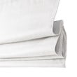 Madison Park Galen Basketweave Room Darkening Cordless Roman Shade in White