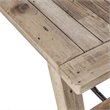 INK+IVY Sonoma Rectangular Solid Pine Wood Dining Bench in Natural