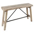 INK+IVY Sonoma Rectangular Solid Pine Wood Dining Bench in Natural