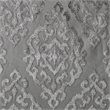 SunSmart Mirage Fabric Knitted Jacquard Total Blackout Window Panel in Charcoal