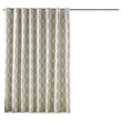 SunSmart Blakesly Polyester Blackout Printed Window Panel in Taupe Brown