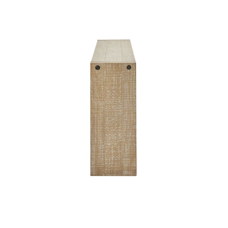INK+IVY Monterey Contemporary Solid Wood Console Table in Natural/Wheat