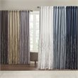 Madison Park Andora Transitional Polyester Fabric Lined Window Panel in Tan