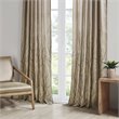 Madison Park Andora Transitional Polyester Fabric Lined Window Panel in Tan
