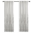 Madison Park Andora Transitional Polyester Fabric Lined Window Panel in White