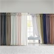 Madison Park Emilia Polyester Twisted Tab Lined Window Panel in White