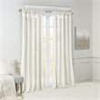 Madison Park Emilia Polyester Twisted Tab Lined Window Panel in White