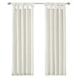 Madison Park Emilia Polyester Twisted Tab Lined Window Panel in White