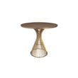 INK+IVY Mercer Oval Mid-Century MDF and Metal Dining Table in Natural