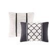 Intelligent Design Polyester Microfiber Floral Twin/Twin XL Comforter Set -Black