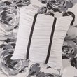 Intelligent Design Polyester Microfiber Floral Twin/Twin XL Comforter Set -Black