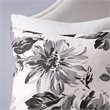 Intelligent Design Polyester Microfiber Floral Twin/Twin XL Comforter Set -Black