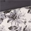 Intelligent Design Polyester Microfiber Floral Twin/Twin XL Comforter Set -Black