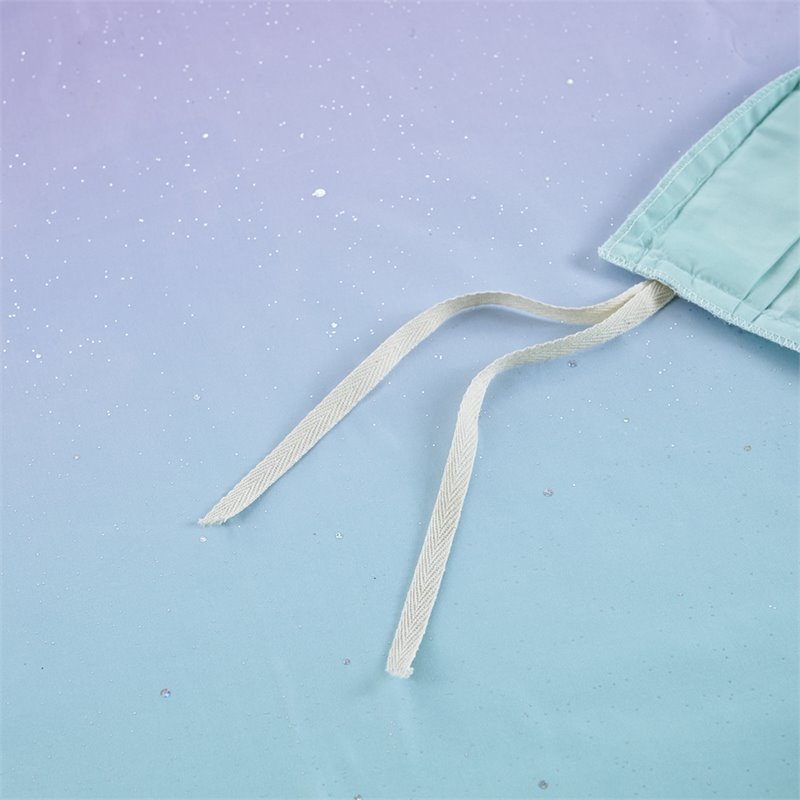 mi zone glimmer polyester glitter twin/twin xl duvet cover set in aqua blue