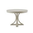 Madison Park Signature Helena Round MDF and Solid Wood Dining Table in Cream