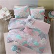Urban Habitat Cloud Cotton Printed Twin Duvet Cover Set in Multi-Color