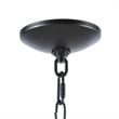 Hampton Hill Brighton 6-light Metal Chandelier Lamp in Black