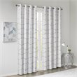 Intelligent Design Raina Polyester Total Blackout Window Panel in White