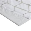 Intelligent Design Raina Polyester Total Blackout Window Panel in White