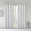 Intelligent Design Raina Polyester Total Blackout Window Panel in White