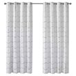 Intelligent Design Raina Polyester Total Blackout Window Panel in White