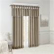 Madison Park Emilia Polyester Twisted Tab Lined Window Panel in Pewter