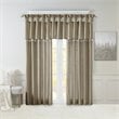 Madison Park Emilia Polyester Twisted Tab Lined Window Panel in Pewter