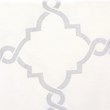 Madison Park Saratoga Polyester Cotton Rayon Fretwork Panel in Ivory