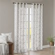 Madison Park Saratoga Polyester Cotton Rayon Fretwork Panel in Ivory