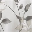 Madison Park Cecily Rayon Polyester Burnout Printed Window Panel in Gray