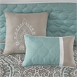 510 Design Shawnee 8-Piece Fabric Comforter Set with Quilting in Green