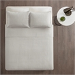 510 Design Otto 3-Piece Polyester Microfiber Coverlet Set in Gray
