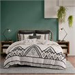 INK+IVY Marta 3-Piece Cotton and Flax Printed Comforter Set in Natural