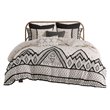 INK+IVY Marta 3-Piece Cotton and Flax Printed Comforter Set in Natural