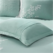 Harbor House Coastline Cotton Jacquard Comforter Set w/ Embroidery - Blue Finish