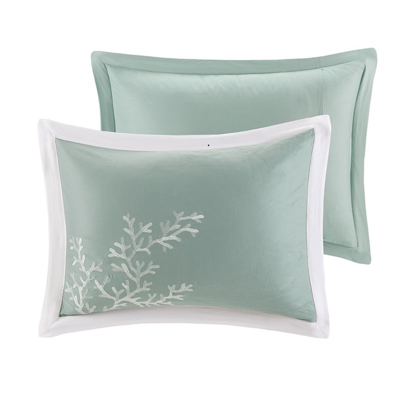 Harbor House Coastline Cotton Jacquard Cal King Comforter Set in Blue