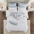 Harbor House Crystal Beach Cotton Quilted Comforter Set - White
