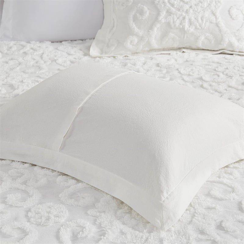 Harbor House Suzanna Cotton Duvet Mini Set with Embroidery in Ivory