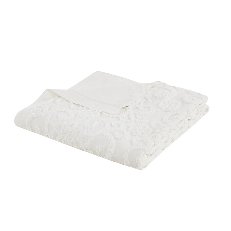 Harbor House Suzanna Cotton Duvet Mini Set with Embroidery in Ivory Finish