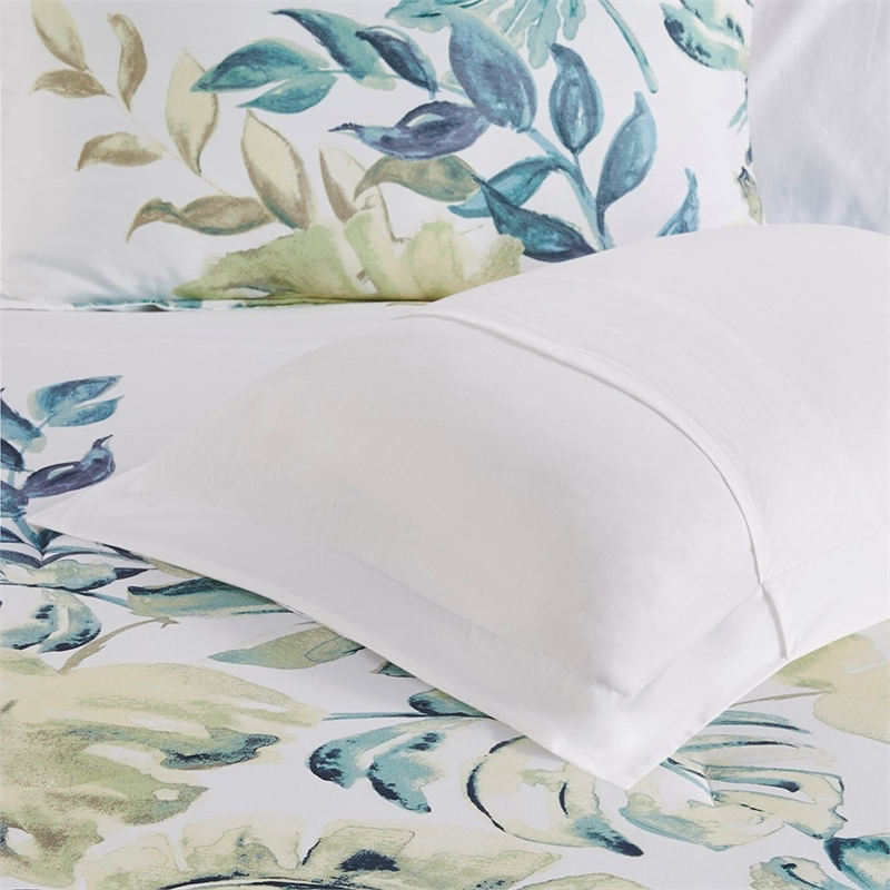 Harbor House Lorelai 5-Piece Cotton Sateen Printed Duvet Set in Multi-Color