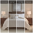 Harbor House Anslee Cotton Yarn Dyed Tufted Duvet Cover Mini Set in Beige