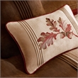 Madison Park Jackson Blocks 7-piece Microsuede Comforter Set in Red/Brown