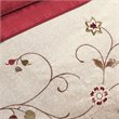 Madison Park Serene 7-piece Polyester Polyoni Comforter Set in Red/Ivory