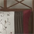 Madison Park Serene 7-piece Polyester Polyoni Comforter Set in Red/Ivory